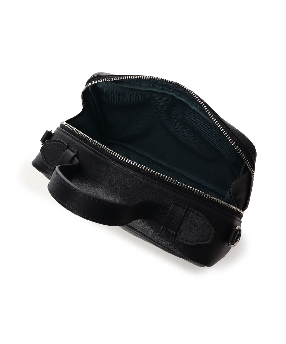 Samantha Thavasa Petit Choice「スクエアジップレザー ショルダーバッグ」|ショルダー・メッセンジャー|