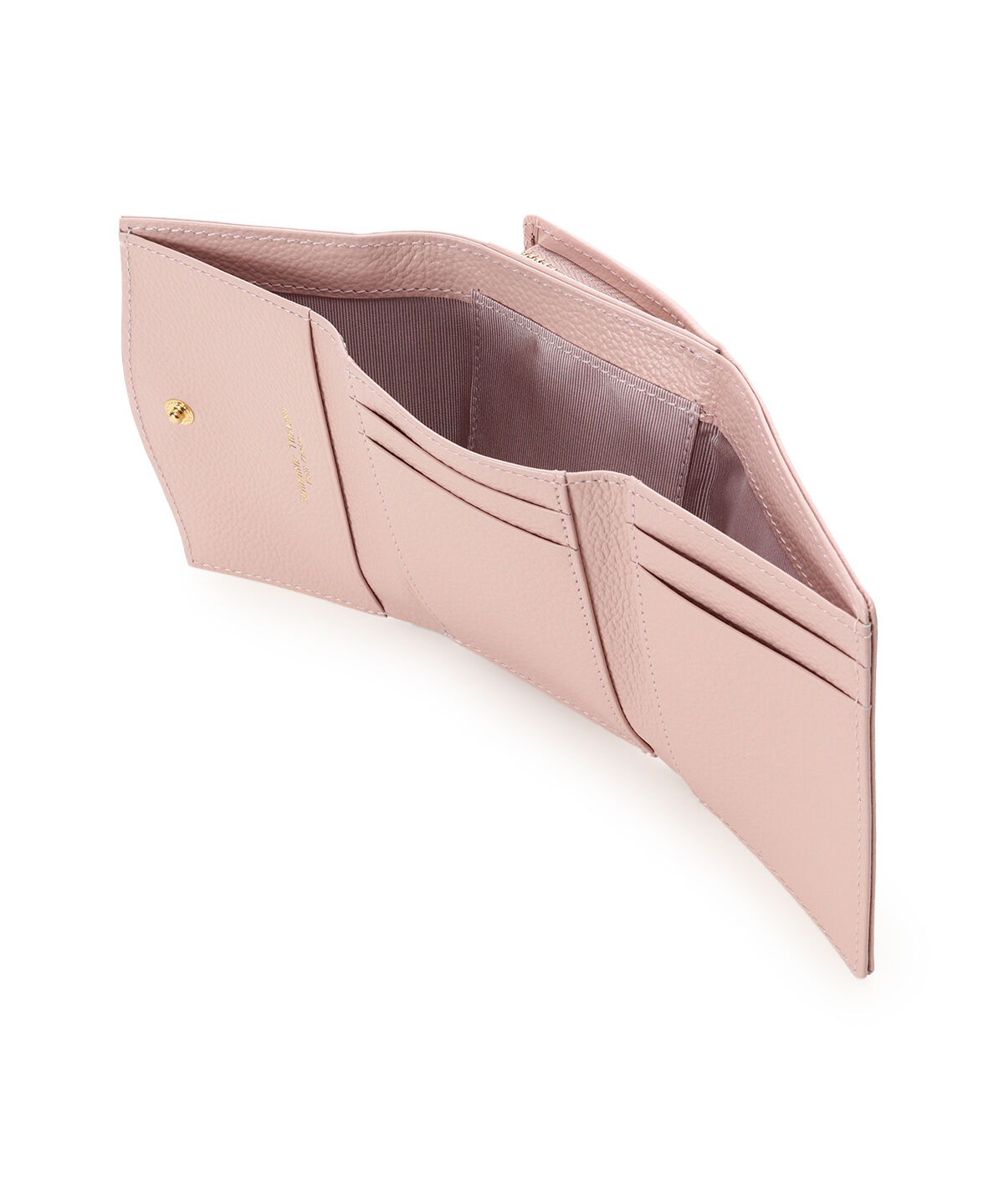 Samantha Thavasa Petit Choice「「20th anniversary Collection」クリアハートビジュー 折財布」|財布|