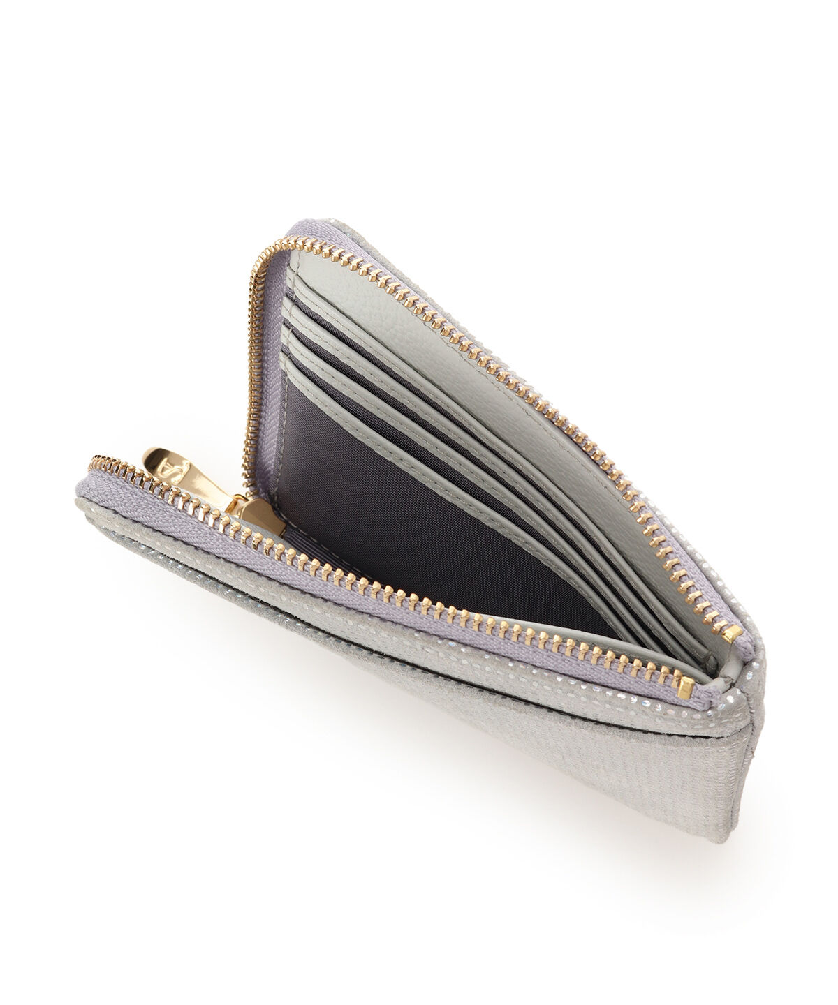 Samantha Thavasa Petit Choice「オーロラカラーピッグレザー 折財布」|財布|