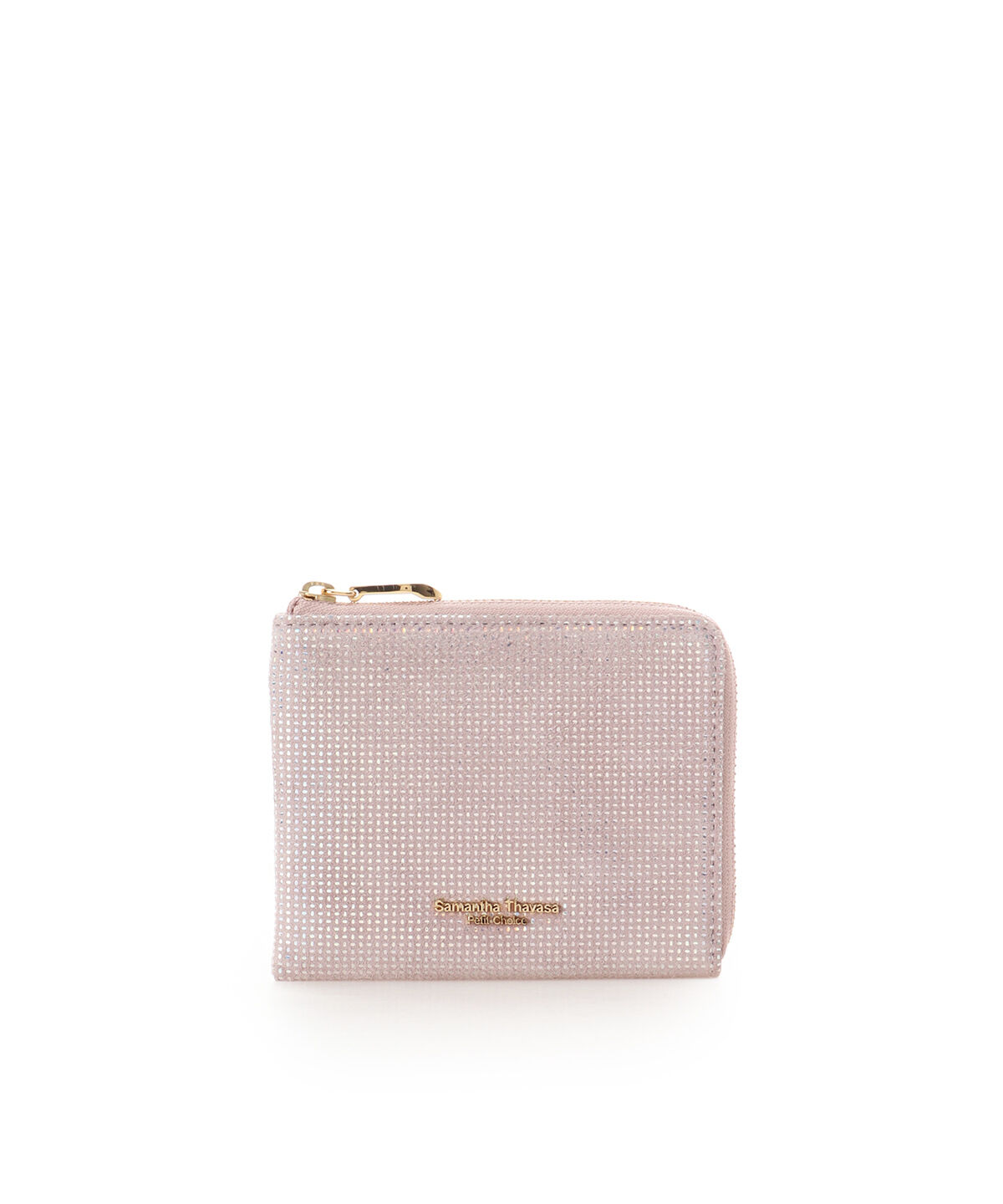 Samantha Thavasa Petit Choice「オーロラカラーピッグレザー 折財布」|財布|ピンク