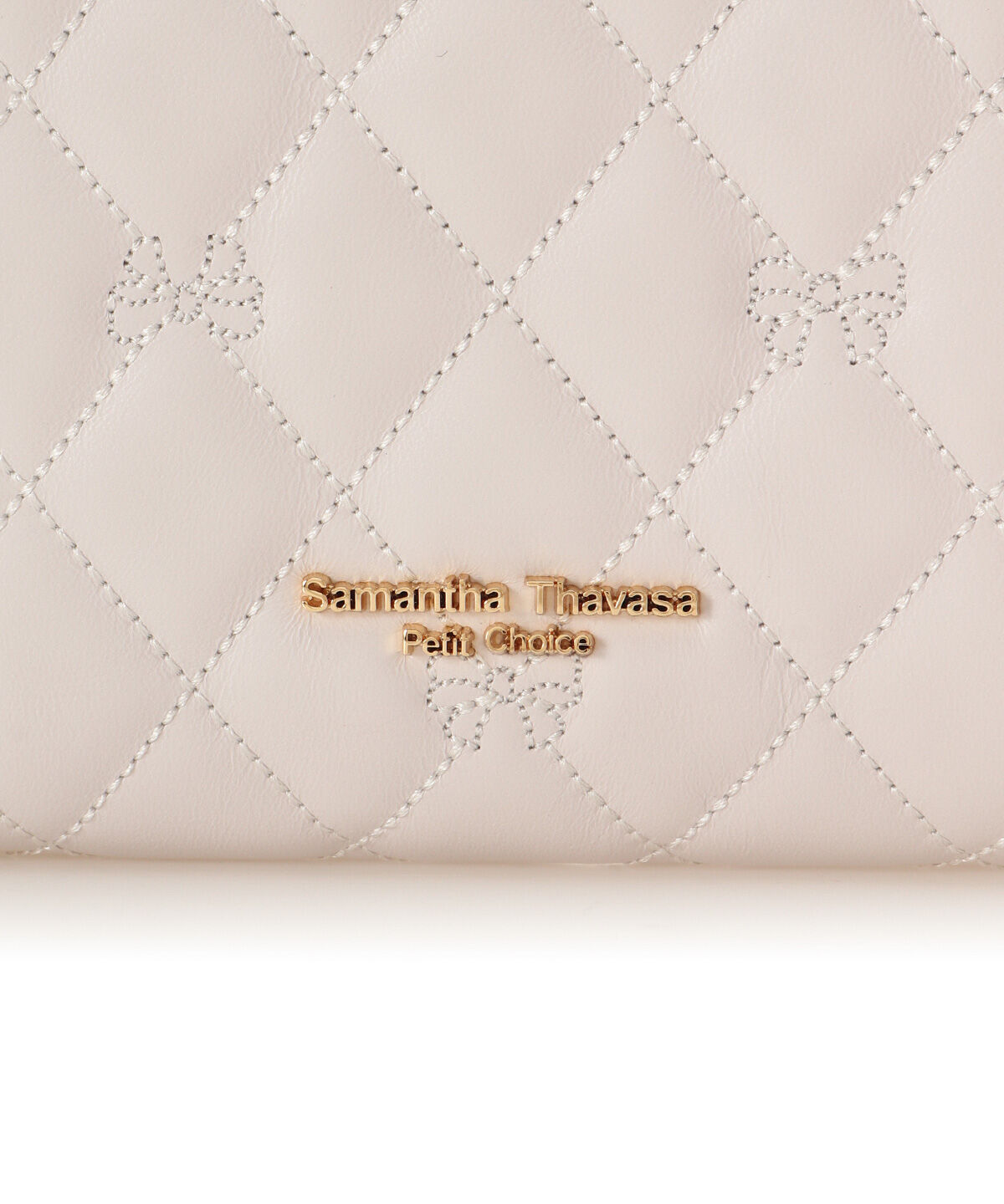 Samantha Thavasa Petit Choice「リボンキルト 折財布」|財布|