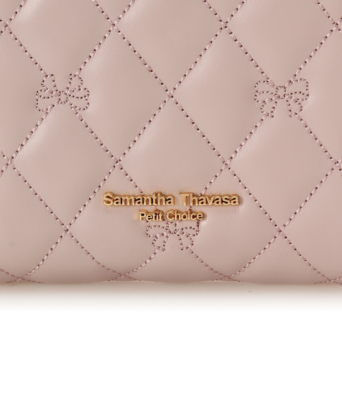 Samantha Thavasa Petit Choice「リボンキルト 折財布」|財布|