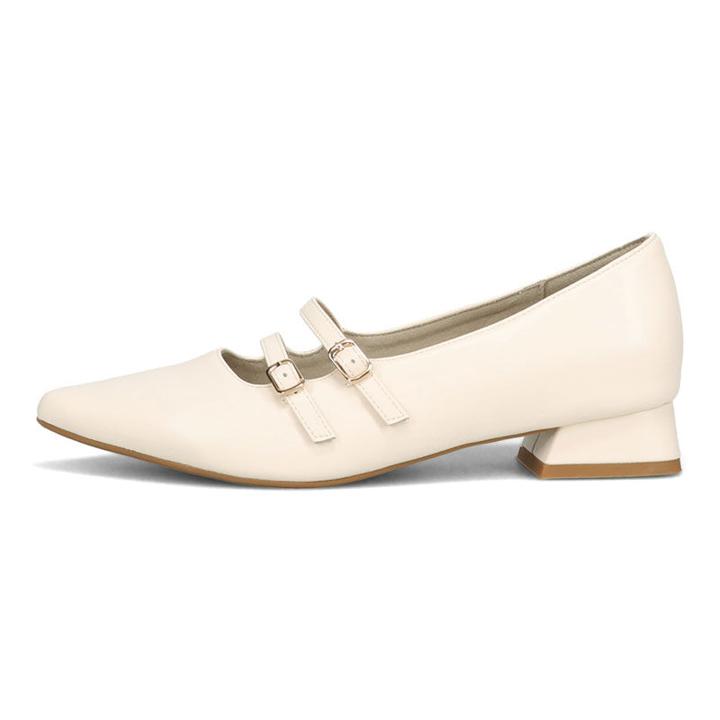 ORiental TRaffic「●2026春夏新作●ダブルストラップポインテッドトゥパンプス/61118」|パンプス|