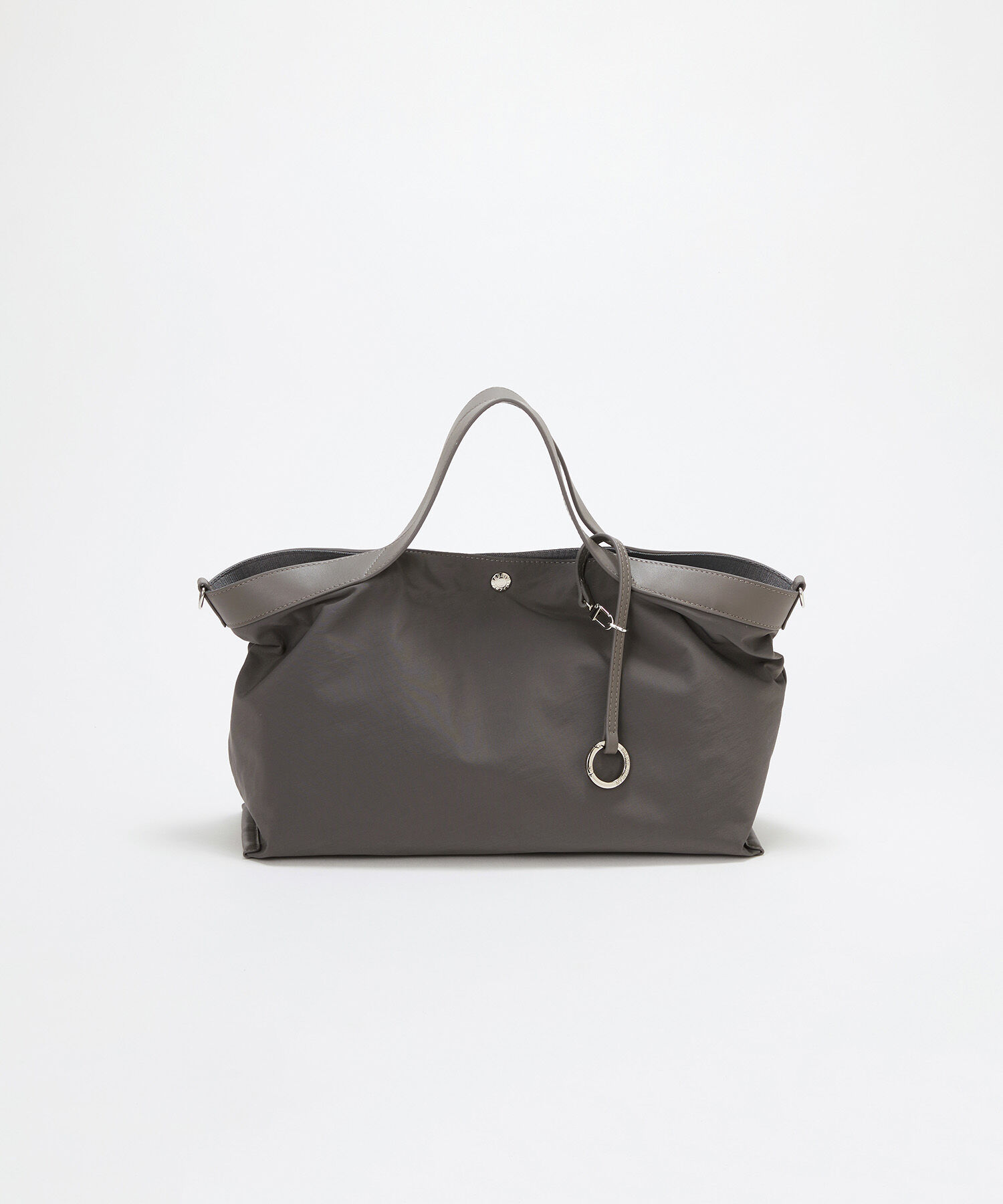 TOPKAPI BREATH「【Breath TOPKAPI】MORPH モーフ リンクルナイロン 2way ワイド トートバッグ チャーム付き　軽量」|トートバッグ|