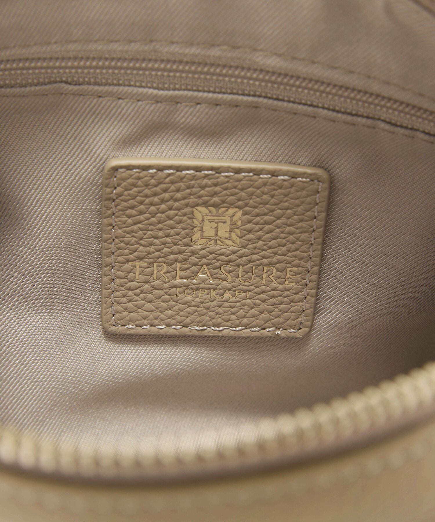 TOPKAPI TREASURE「【TREASURE TOPKAPI】シュリンクレザー ハンドルオープン ミニ ショルダーバッグ」|トートバッグ|