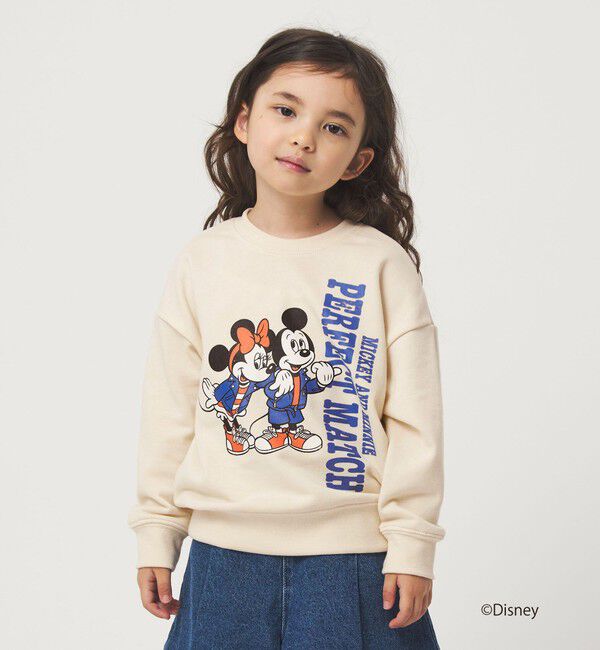 UNITED ARROWS green label relaxing「【別注】＜Disney＞裏毛 プルオーバー / キッズ  100cm-130cm」|スウェット・ジャージ|