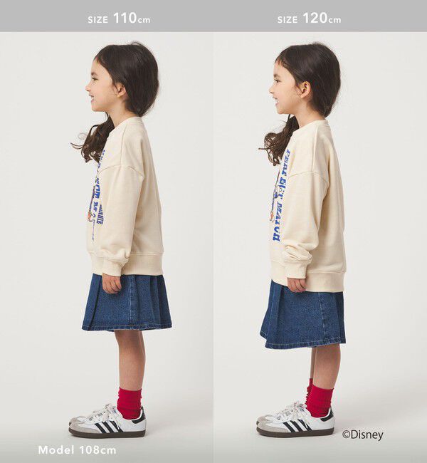 UNITED ARROWS green label relaxing「【別注】＜Disney＞裏毛 プルオーバー / キッズ  100cm-130cm」|スウェット・ジャージ|