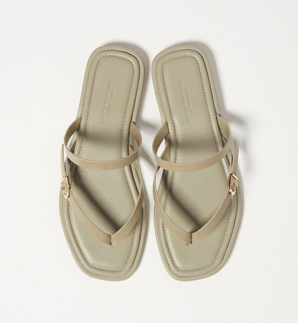 UNITED ARROWS green label relaxing「トライアングル トング サンダル」|サンダル|