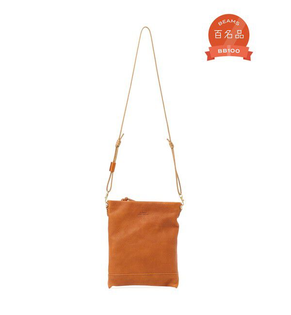 BEAMS「SLOW / 別注 Sacoche」|トートバッグ|CAMEL