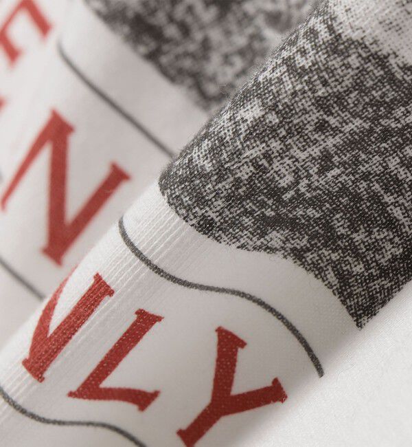 SHIPS for women「【SHIPS別注】Odub: フォト プリント クロップド ロングスリーブ TEE」|Tシャツ・カットソー|