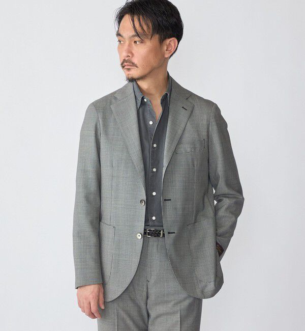SHIPS「SHIPS: CANONICO ライト アンストラクチャード ハウンドトゥース スーツ」|スーツ|
