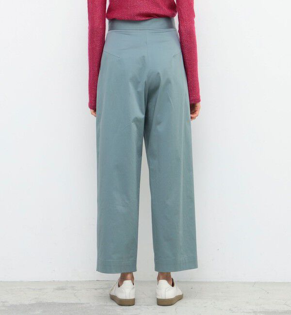 BACCA「ストレッチコットンハイウエストテーパードパンツ」|その他|