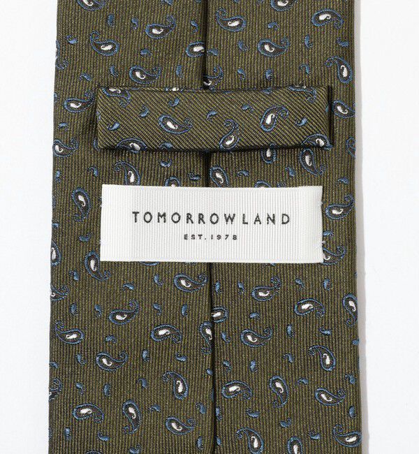 TOMORROWLAND GOODS「TOMORROWLAND シルクジャガード ペイズリーネクタイ」|ネクタイ・蝶ネクタイ|