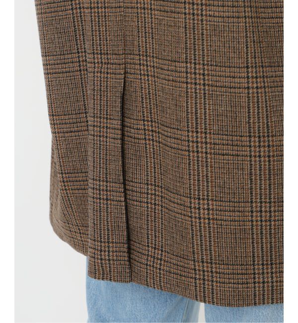 IENA「COUTURE D&rsquo;ADAM/クチュールドアダム BIG JK グレンチェック」|テーラードジャケット|