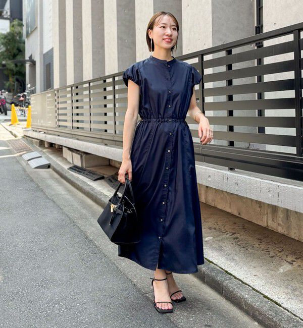 NOLLEY'S「ドロストシャツワンピース」|ワンピース|