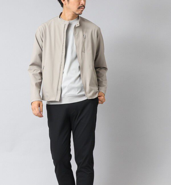 NOLLEY'S goodman「【ACTIVE SECT】《限定展開》ハイストレッチシングルライダース 25AW」|ブルゾン・スタジャン|