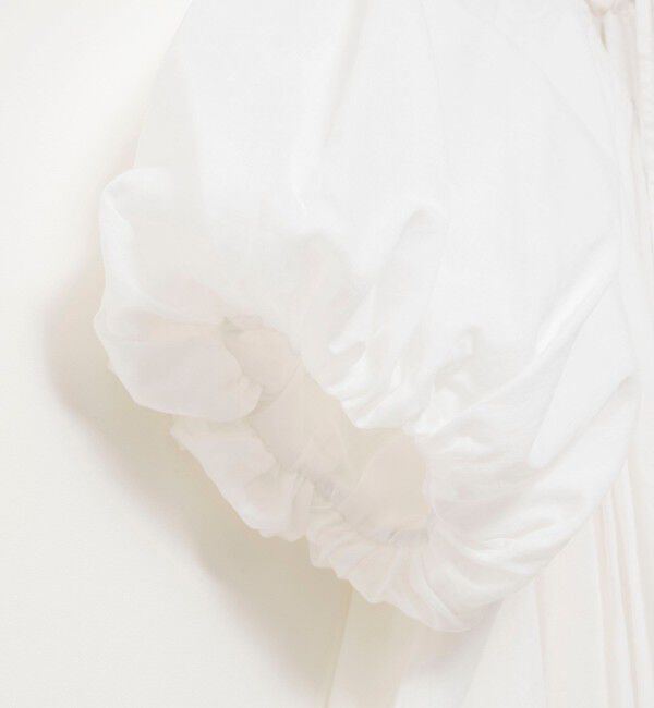 NOLLEY'S「ウォッシャブルハンドスモックバルーン袖ブラウス」|シャツ・ブラウス|