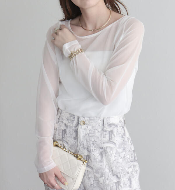 fredy emue「ランドスケープシアープルオーバー」|Tシャツ・カットソー|