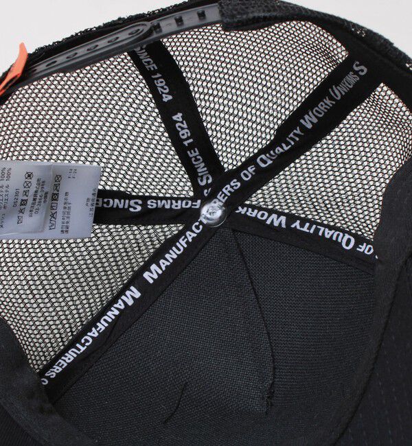 GLOSTER「【UNIVERSAL OVERALL】トラッカーメッシュキャップ」|キャップ・キャスケット|