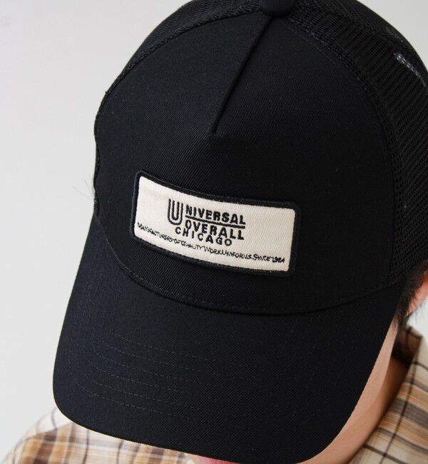 GLOSTER「【UNIVERSAL OVERALL】トラッカーメッシュキャップ」|キャップ・キャスケット|