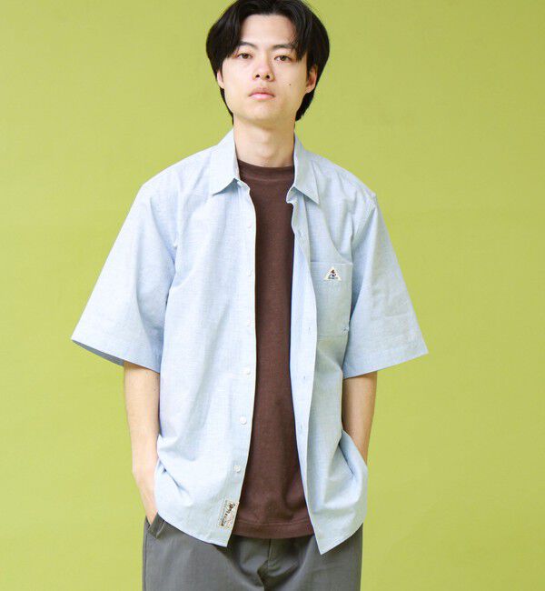 GLOSTER「【GEVACO/ゲバコ】レギュラーカラー半袖シャツ」|シャツ・ブラウス|