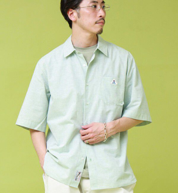GLOSTER「【GEVACO/ゲバコ】レギュラーカラー半袖シャツ」|シャツ・ブラウス|