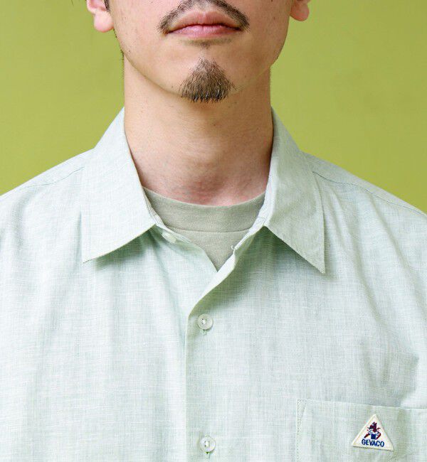 GLOSTER「【GEVACO/ゲバコ】レギュラーカラー半袖シャツ」|シャツ・ブラウス|