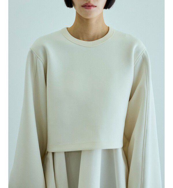 ADAM ET ROPE'「レイヤードペプラムチュニック」|その他|