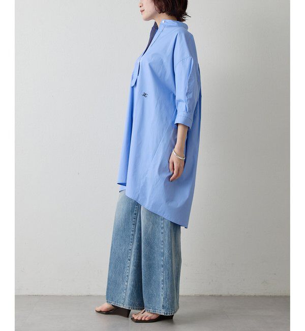  「刺繍チュニックシャツ2」|シャツ・ブラウス|