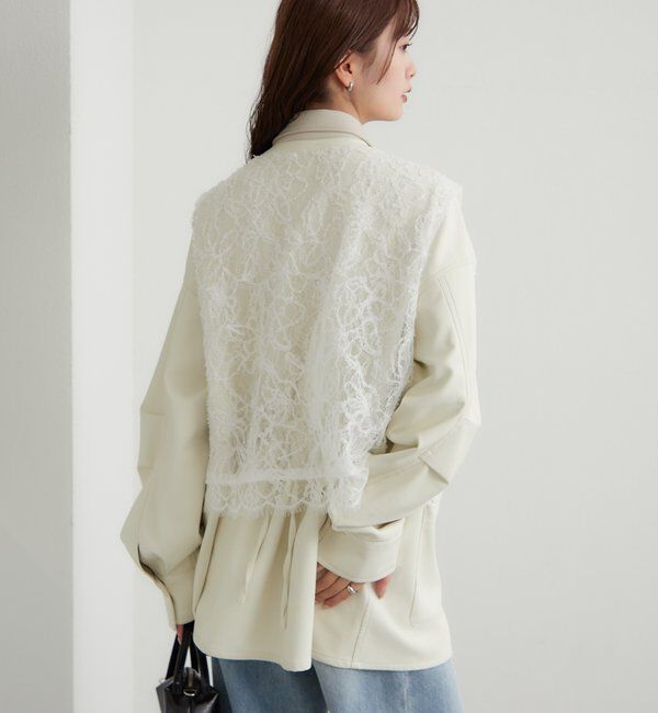  「マルチWAYレースレイヤードジャケット」|その他|