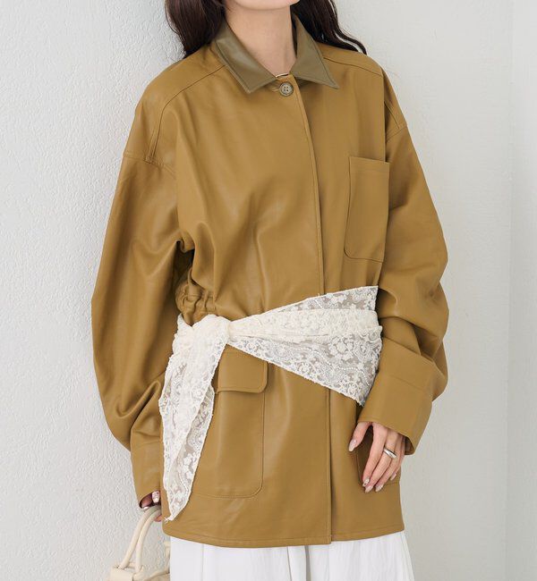  「マルチWAYレースレイヤードジャケット」|その他|