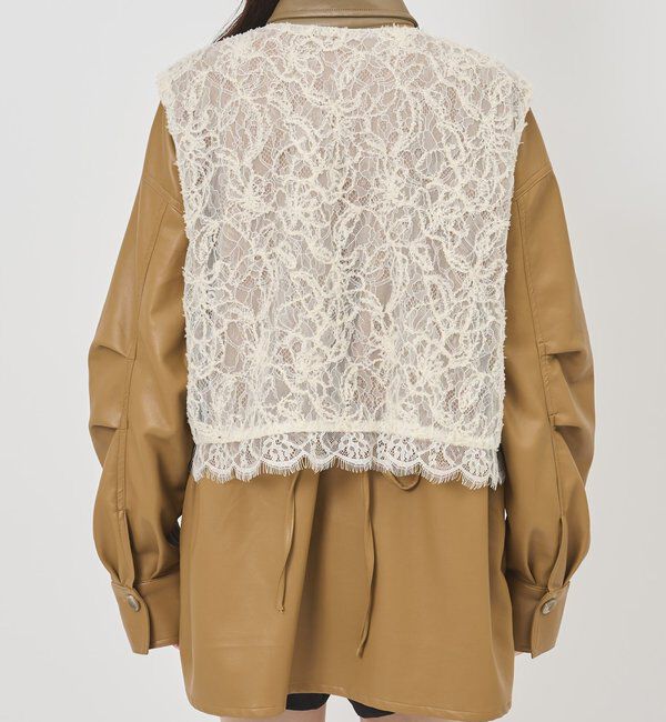  「マルチWAYレースレイヤードジャケット」|その他|