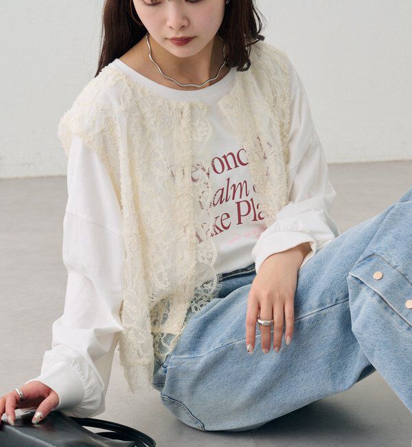  「マルチWAYレースレイヤードジャケット」|その他|