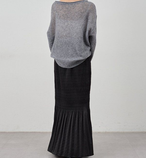  「プリーツマキシスカート」|スカート|