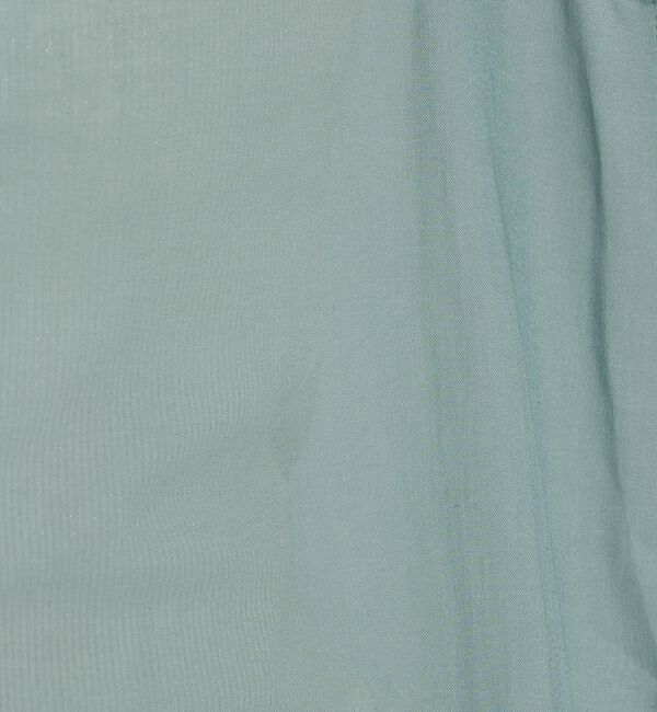 qualite「ソフトオーガンジーロングブラウス」|シャツ・ブラウス|