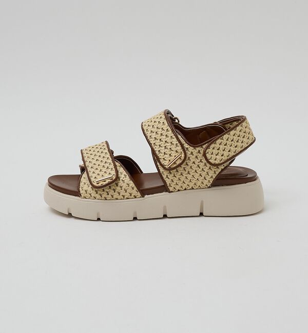 AU BANNISTER「【軽量】Wベルトスポーツサンダル」|サンダル|