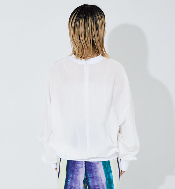 NOMINE「袖ボリューム シャツプルオーバー」|シャツ・ブラウス|