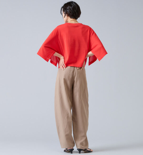 Liesse「クロップドワイドニット」|ニット・セーター|