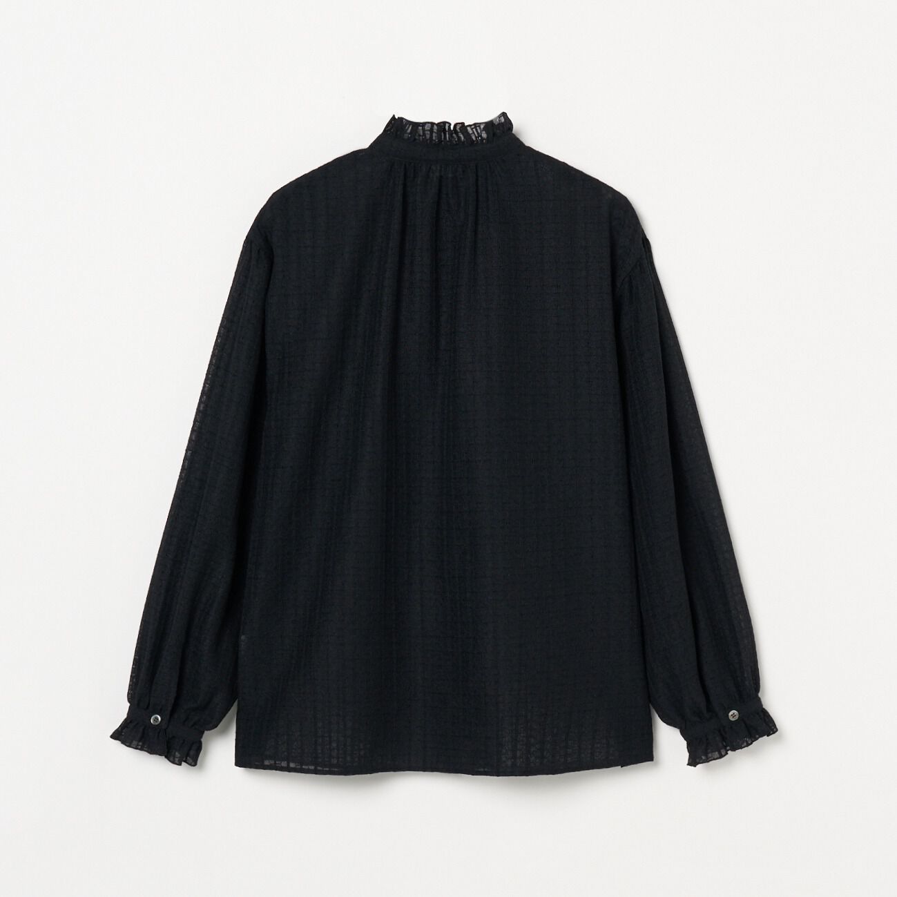 HELIOPOLE「HELIOPOLE RACE FRILL COLLAR BLOUSE」|シャツ・ブラウス|