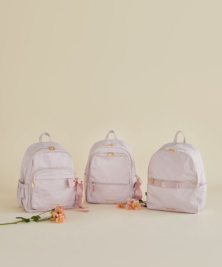 Maison de FLEUR「撥水加工オペラリボンリュック」|リュック|