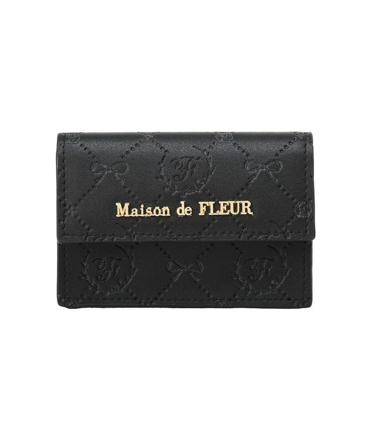 Maison de FLEUR「モノグラムカードケース」|財布|