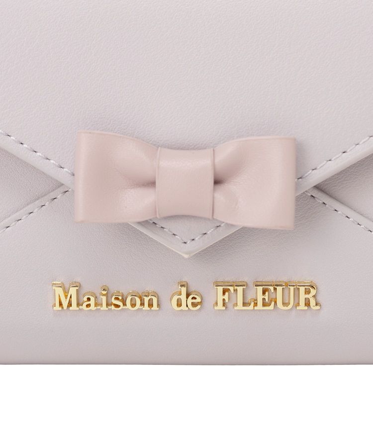 Maison de FLEUR「レター型ウォレット」|財布|