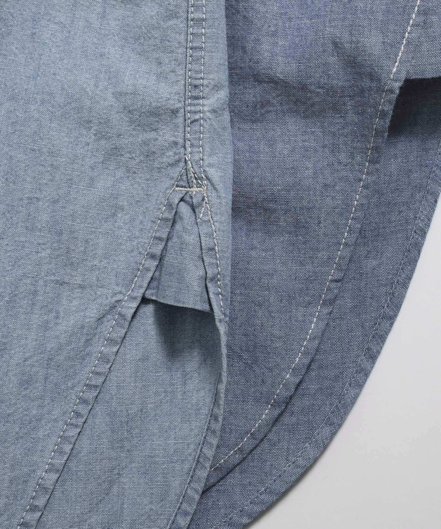 BABYLONE「シャンブレーワークシャツ」|シャツ・ブラウス|