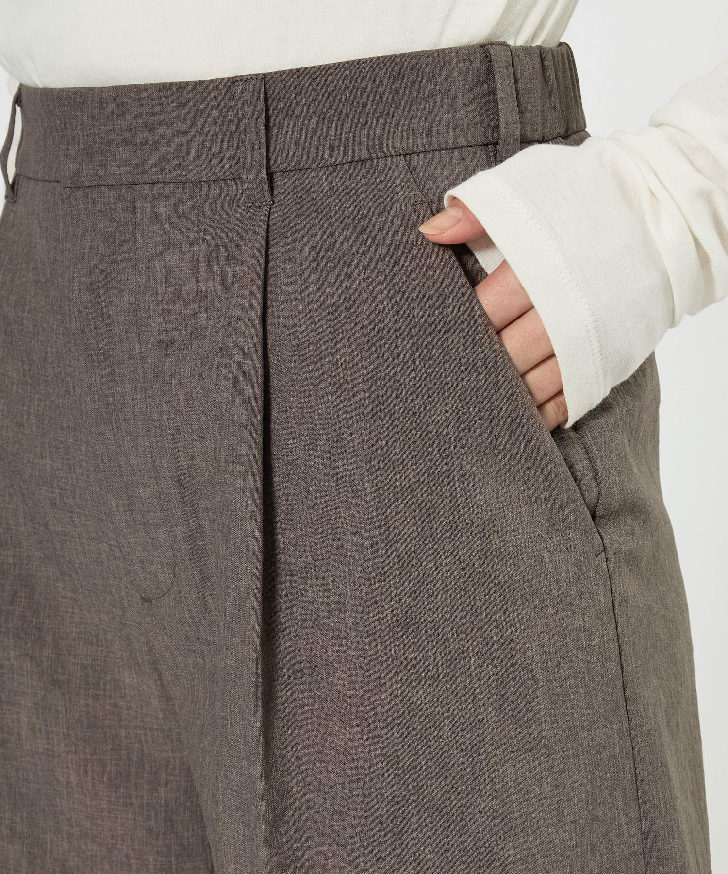 BABYLONE「リネンライクシャンタンハーフパンツ<セットアップ対応>」|その他|