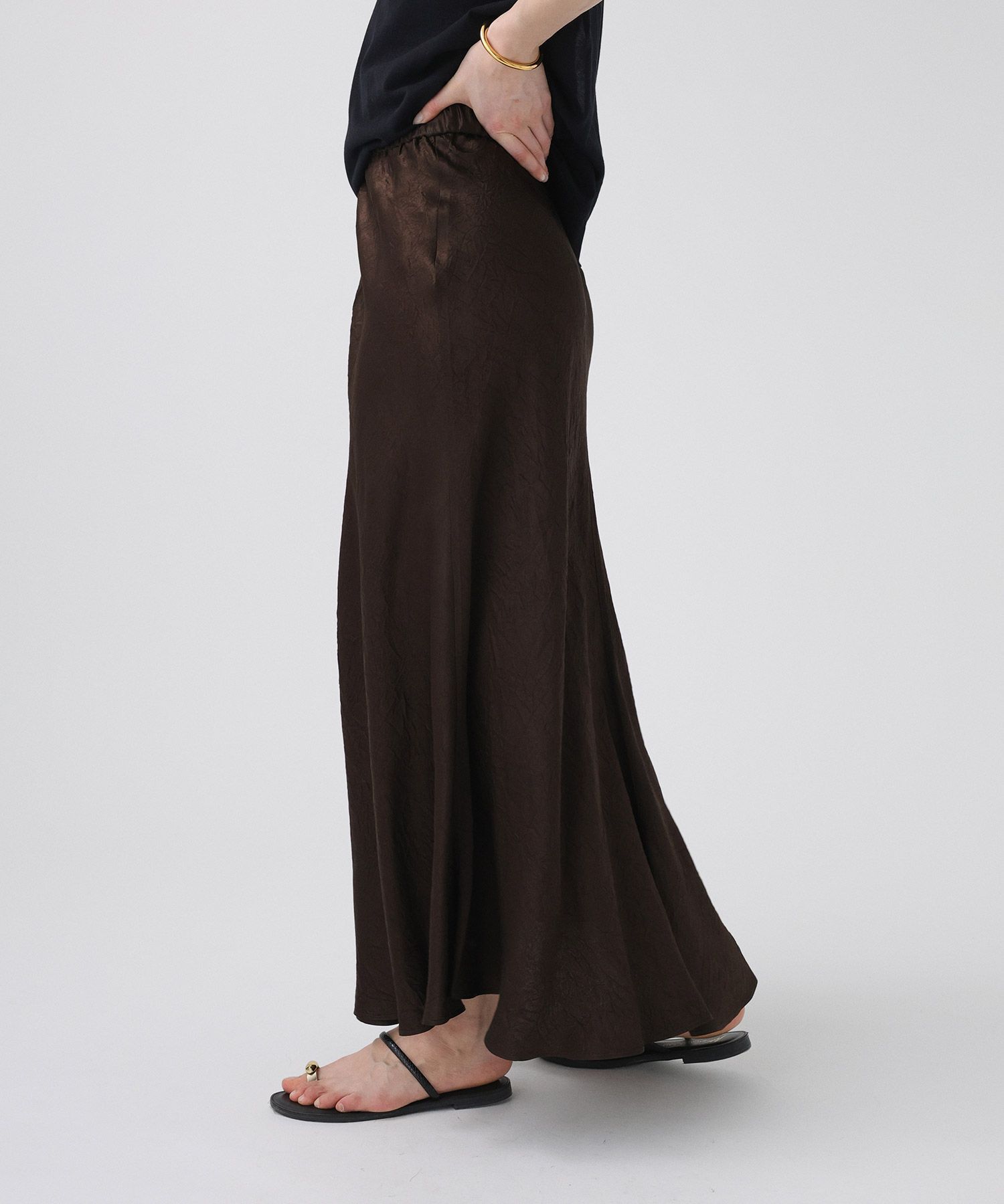 BABYLONE「ヴィンテージサテンスカート」|スカート|