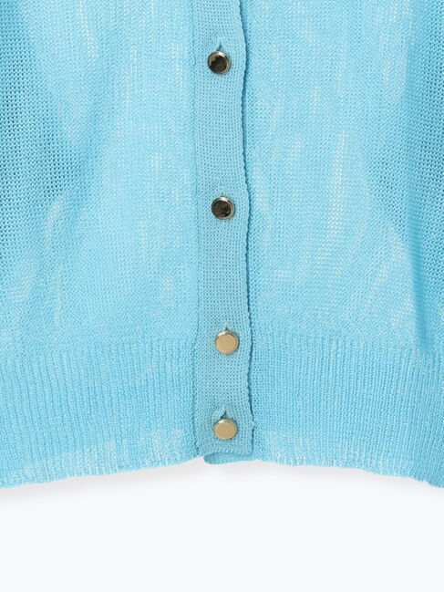 Te chichi「【WEB限定カラーあり】ペーパータッチヤーン2wayメッシュニット」|ニット・セーター|