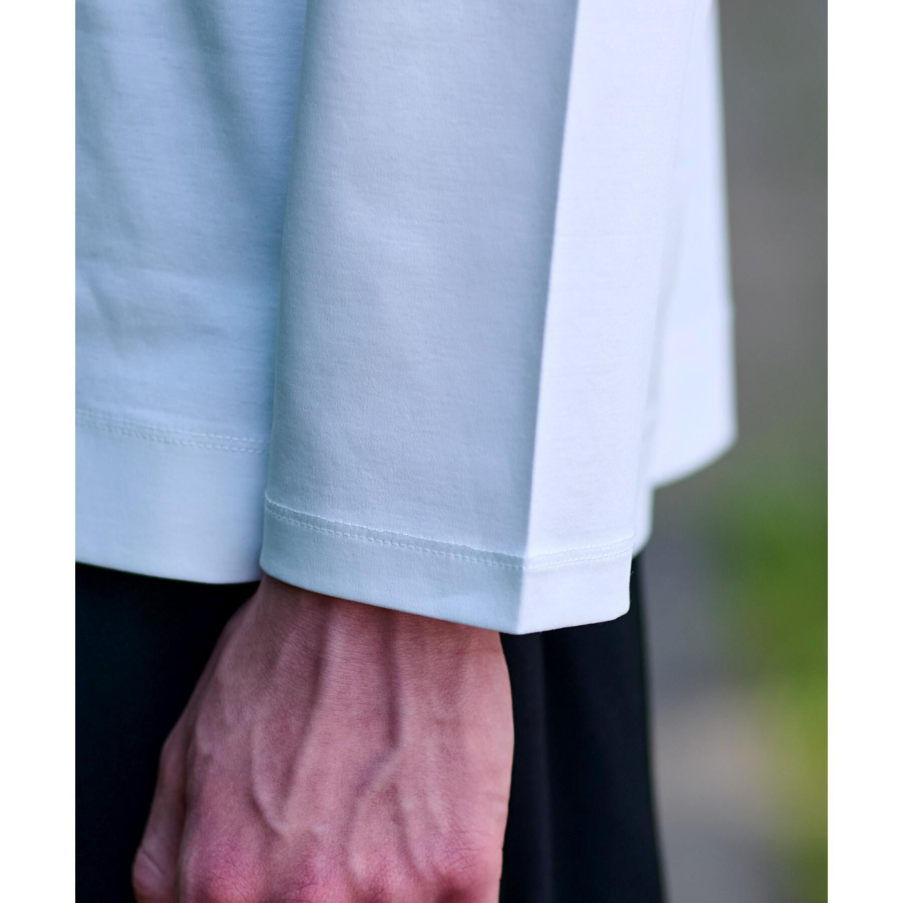 DRESSTERIOR「【接触冷感/抗菌防臭/消臭】ICE CLEAR COTTON クルーネックロンT」|Tシャツ・カットソー|