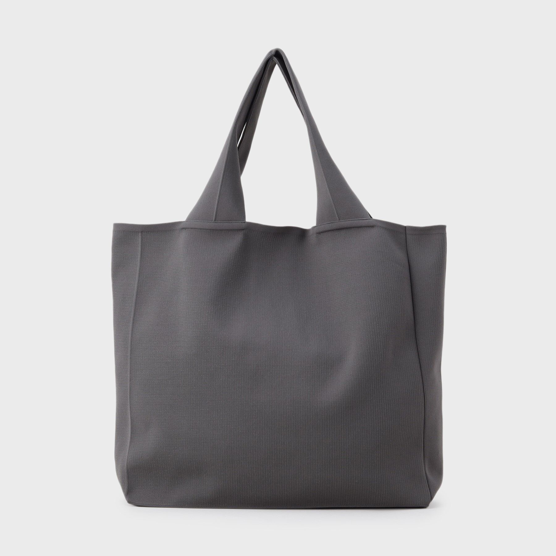 INDIVI「【A4サイズ対応】ロゴニットトート」|トートバッグ|