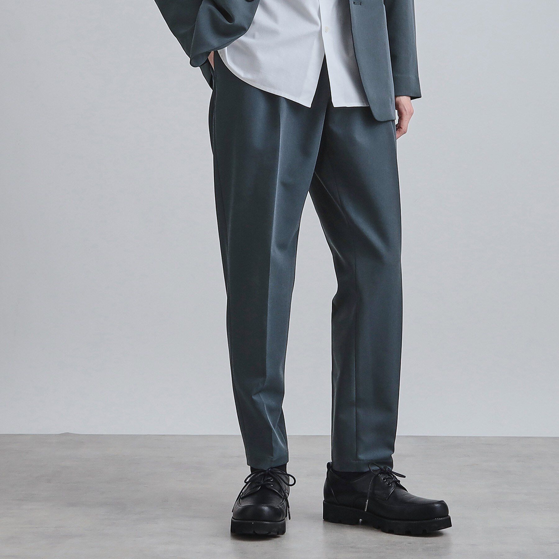 tk.TAKEO KIKUCHI「【セットアップ対応】360度ストレッチ ワイドテーパードパンツ」|その他|