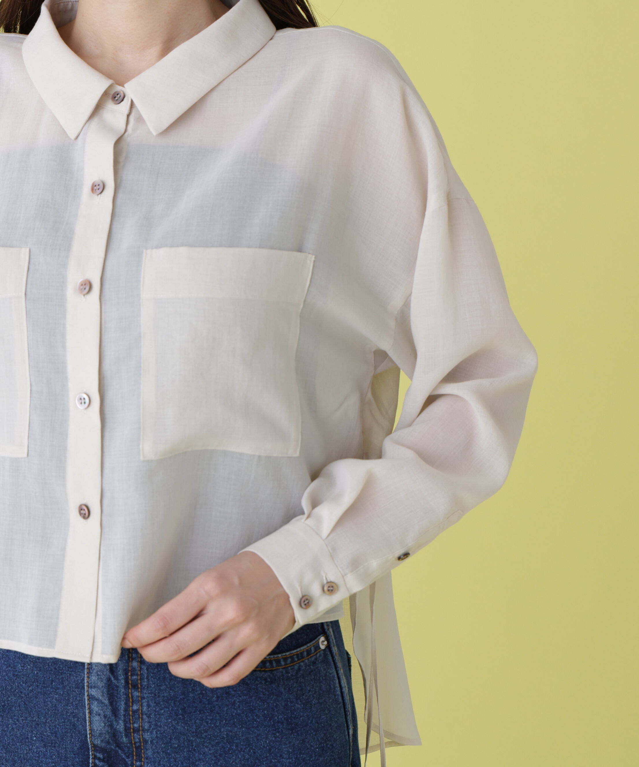  「シアーシャツ」|シャツ・ブラウス|